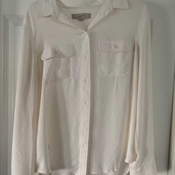 White dress shirt from The Loft - Picture 1 of 3